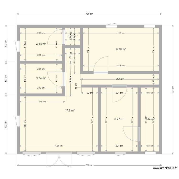 Infirmerie PRISON 2. Plan de 0 pièce et 0 m2