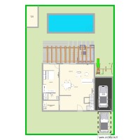 Plan terrain maison 360m2 RDC