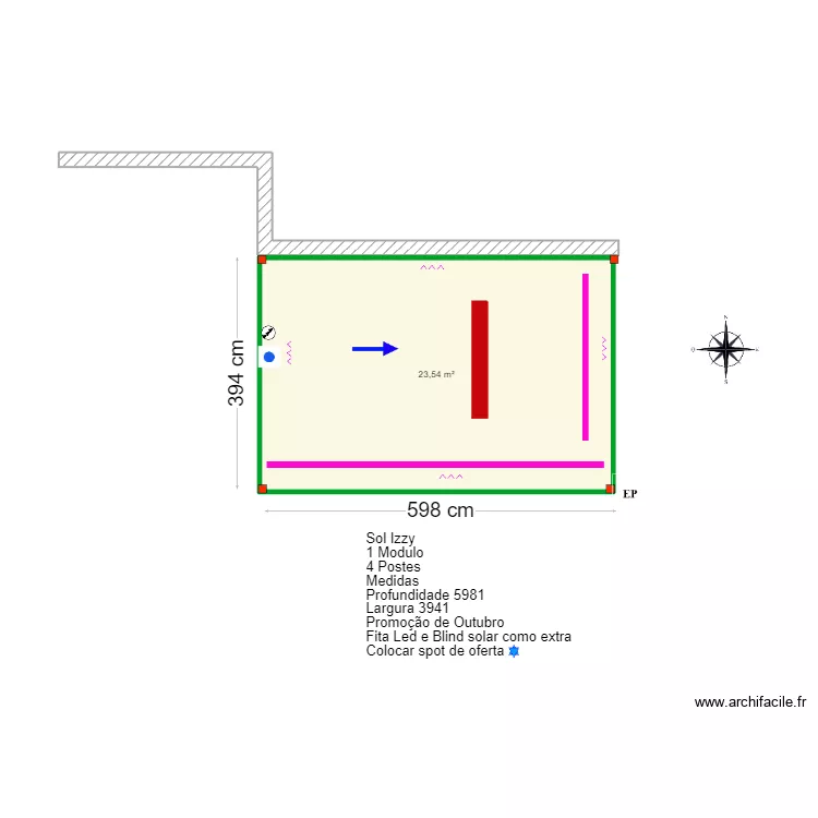 Petra Swenne. Plan de 