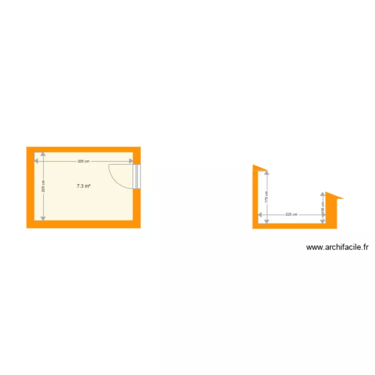 Trop&eacute;zienne. Plan de 