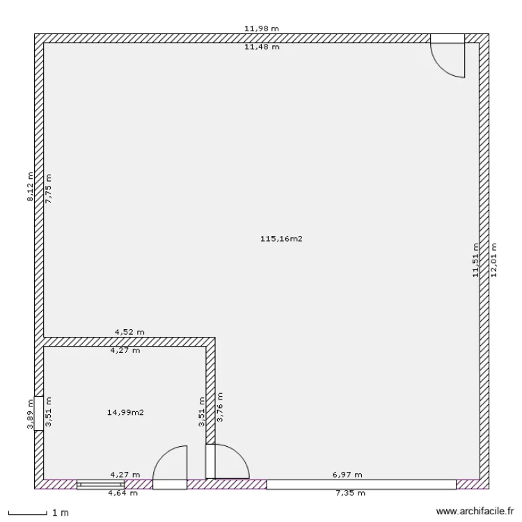 Garage 1. Plan de Garage 1. Plan de