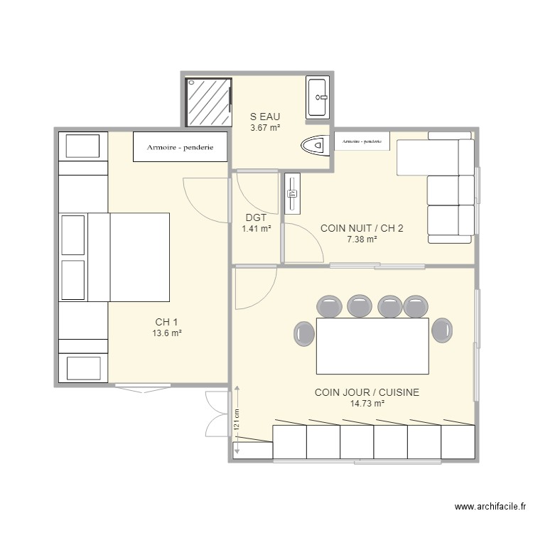 VILLA LA CHAUMIERE PROJET MAI 2020. Plan de 0 pièce et 0 m2