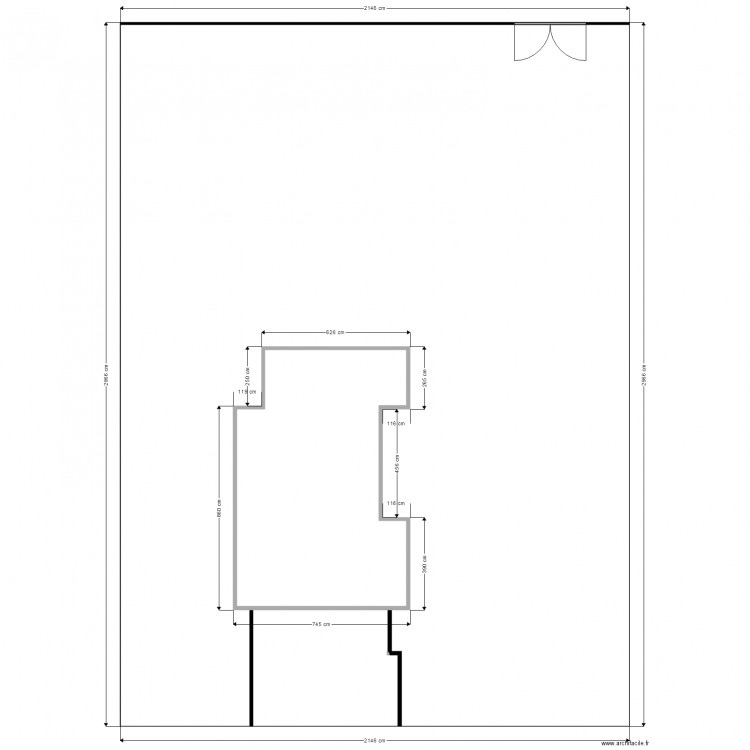 TR0. Plan de 0 pièce et 0 m2