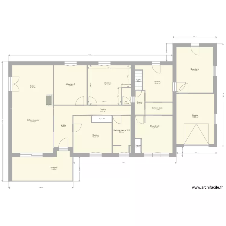 Maison actuelle Vide. Plan de Maison actuelle Vide. Plan de