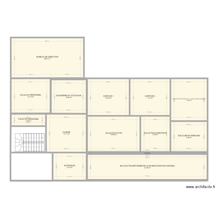 ROCHE CARREE R-1. Plan de 0 pièce et 0 m2