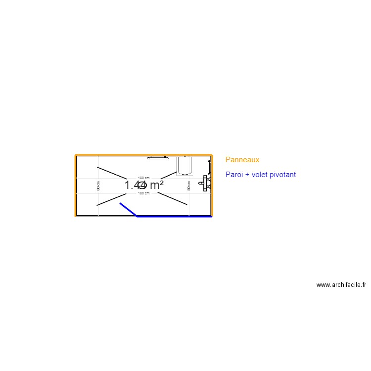 CHAMOULAUD. Plan de 0 pièce et 0 m2