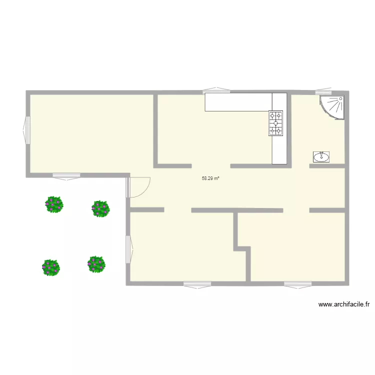 maison 1. Plan de maison 1. Plan de