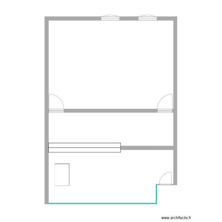 plan actuel avant . Plan de 0 pièce et 0 m2