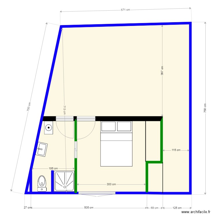 rommelaere etape 2 rdc 6. Plan de 0 pièce et 0 m2