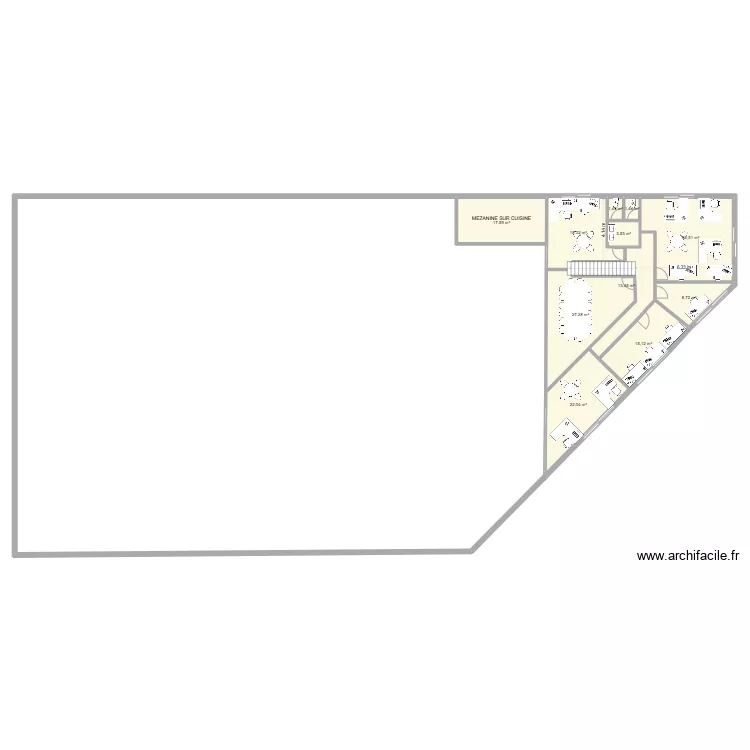MONTRABE ETAGE V2. Plan de 