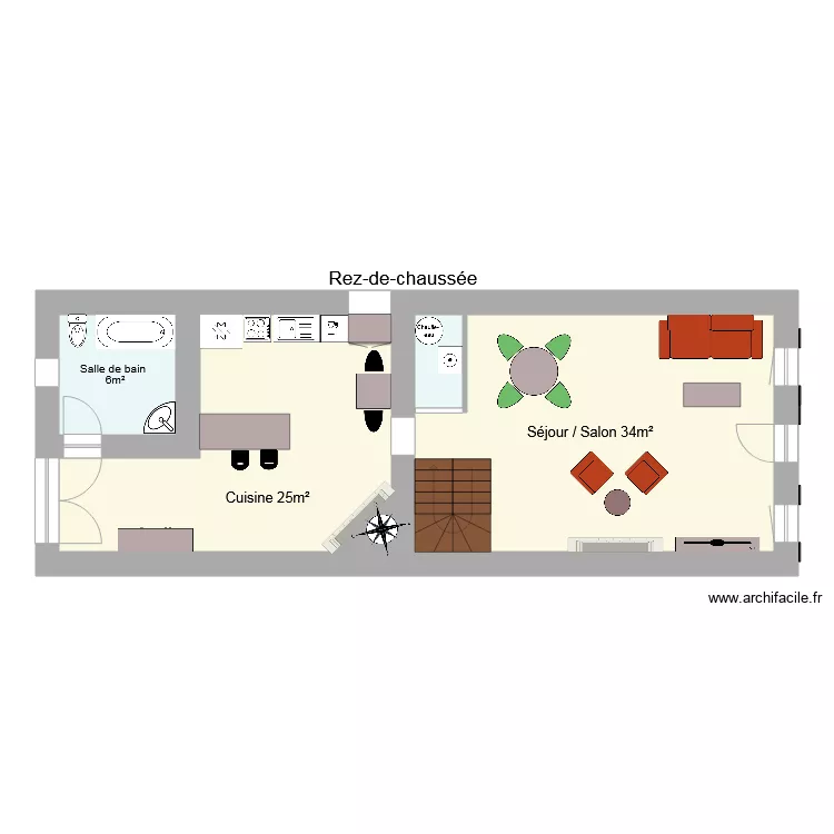 ZAGLANICZNY. Plan de 