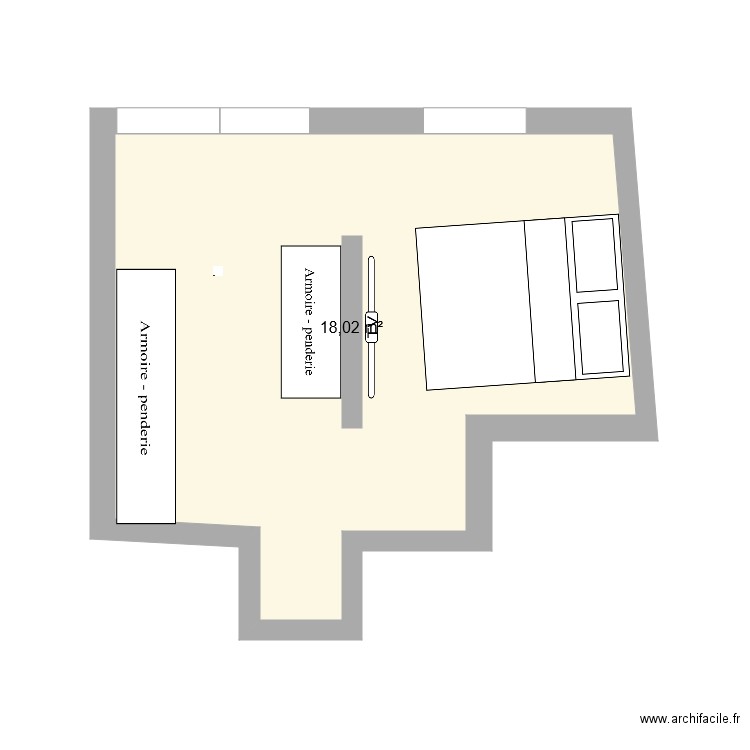 Chambre v3. Plan de 0 pièce et 0 m2