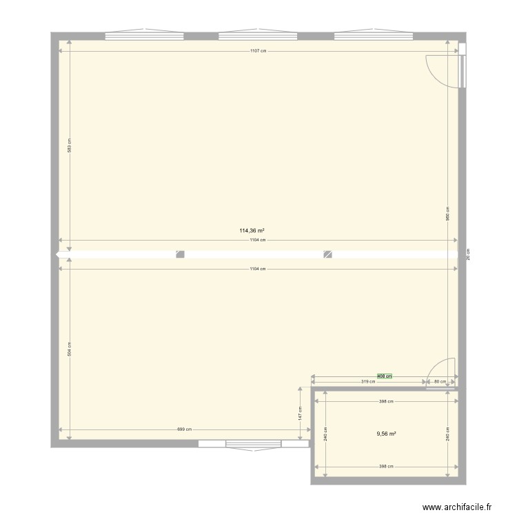 Salle. Plan de 0 pièce et 0 m2