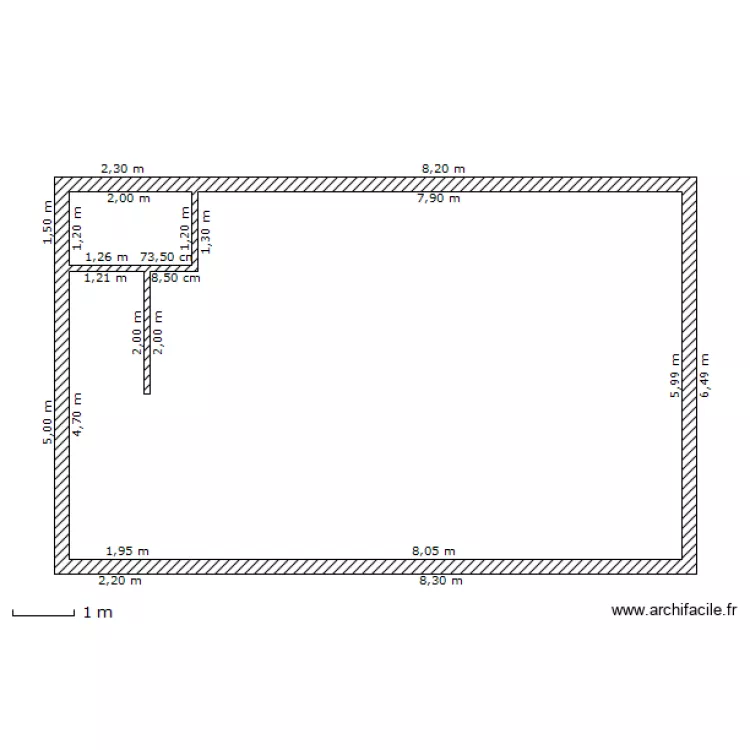rez de chausser. Plan de rez de chausser. Plan de