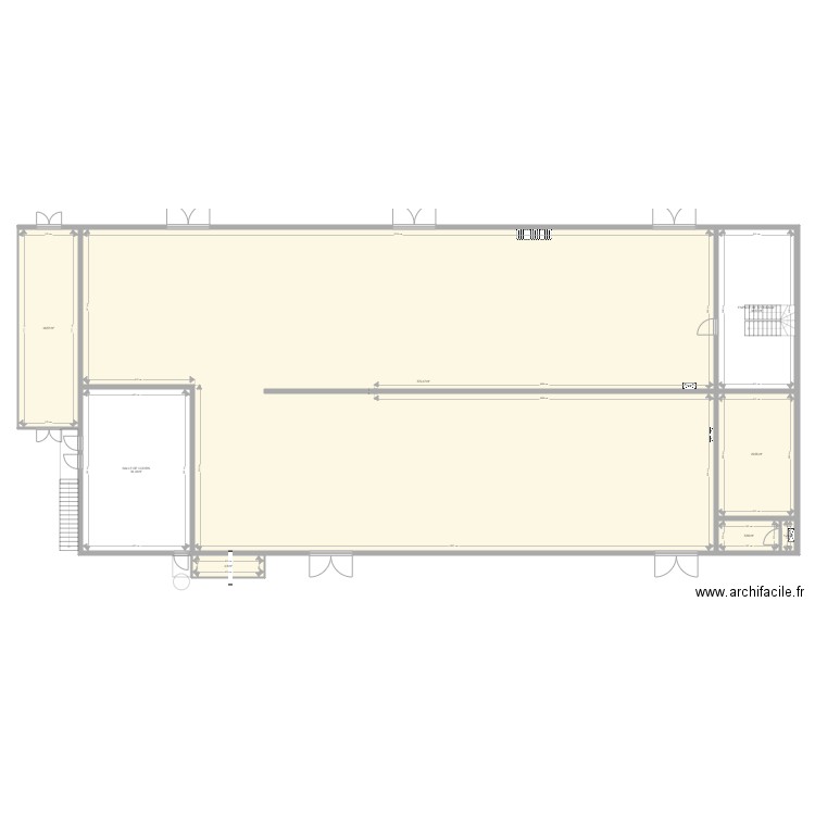 AFPA Limoges Romanet Bâtiment 10 étage. Plan de 0 pièce et 0 m2