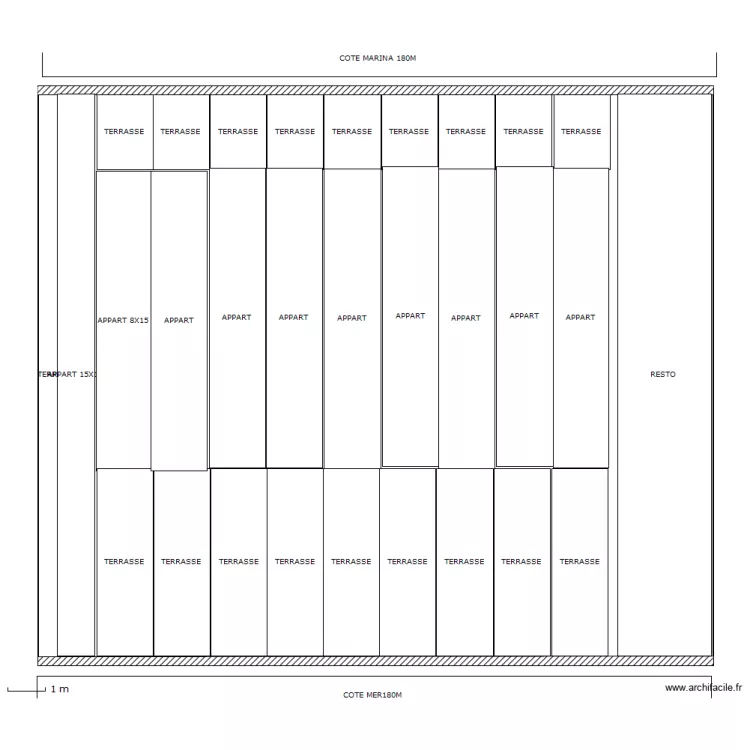10 APPART 2 PT 2 ETAGE. Plan de 10 APPART 2 PT 2 ETAGE. Plan de