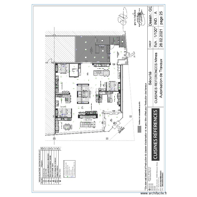 Plan Nîmes à jour. Plan de 0 pièce et 0 m2