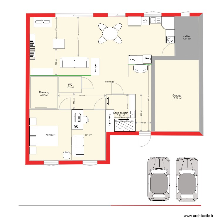 raymonde. Plan de 0 pièce et 0 m2