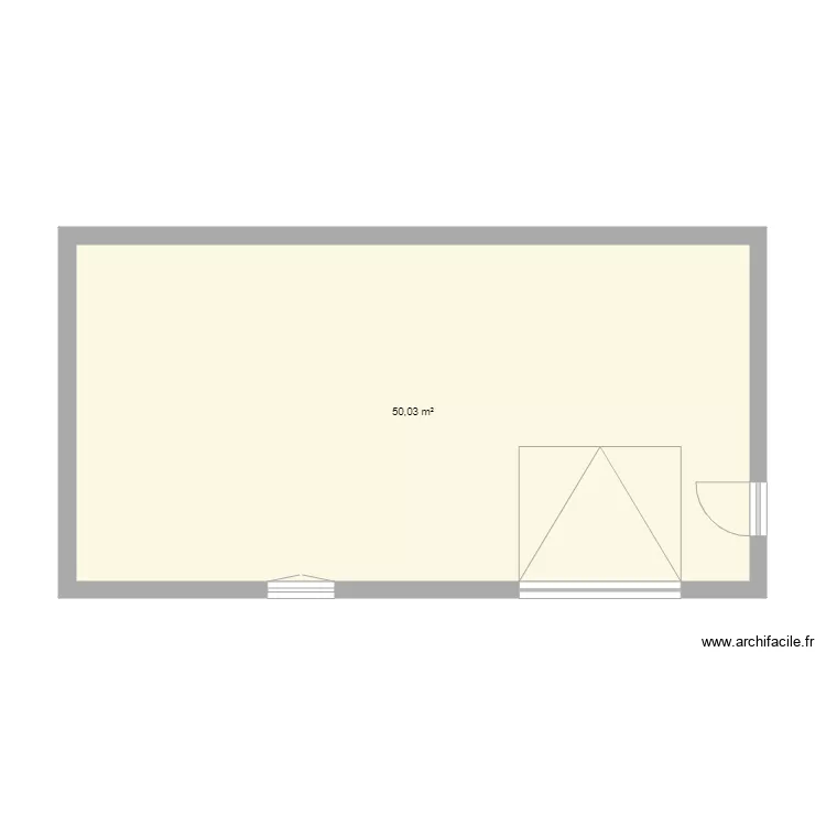 garage. Plan de garage. Plan de