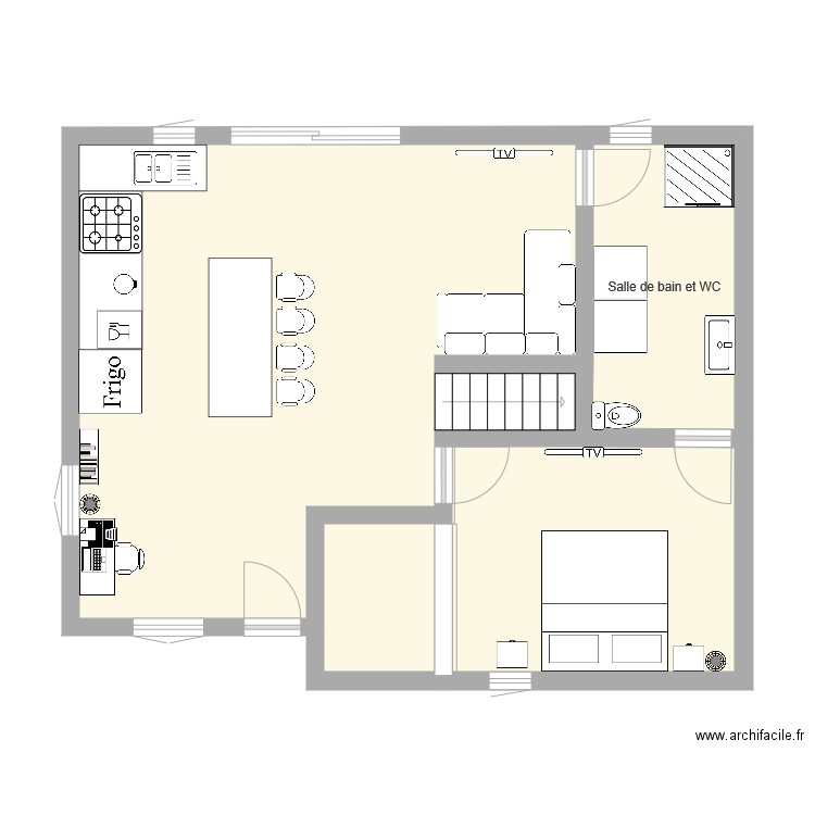 plan A. Plan de 0 pièce et 0 m2