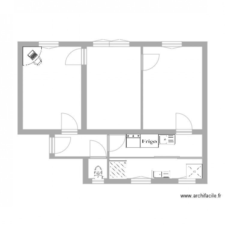 Plan. Plan de 0 pièce et 0 m2