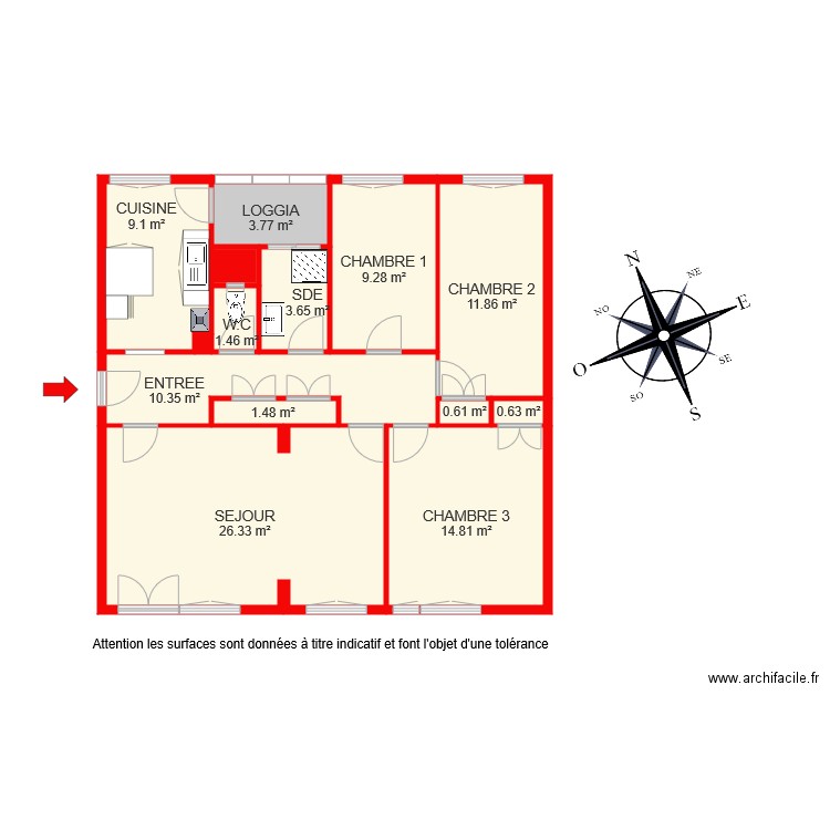 BI 6246. Plan de 0 pièce et 0 m2
