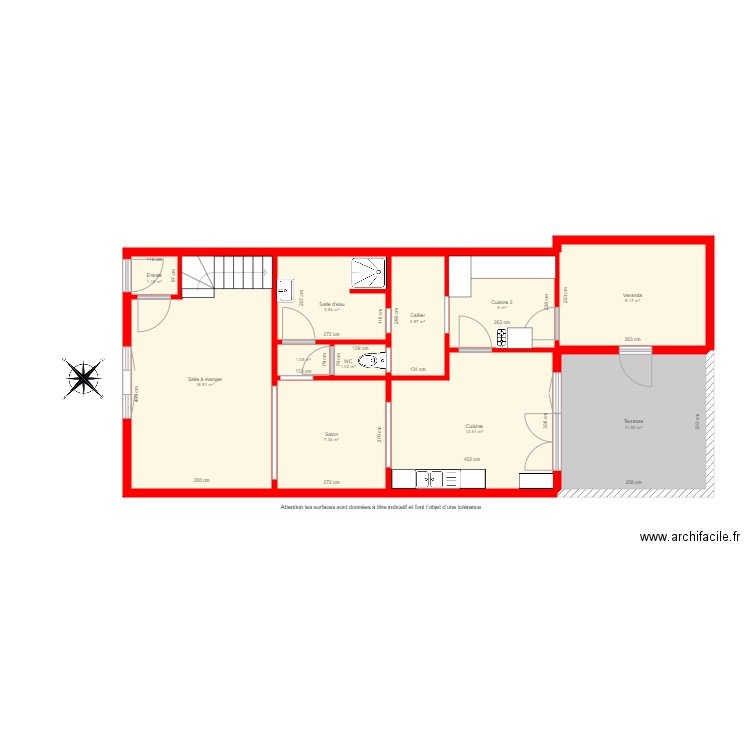 BI4768 RDC. Plan de 0 pièce et 0 m2