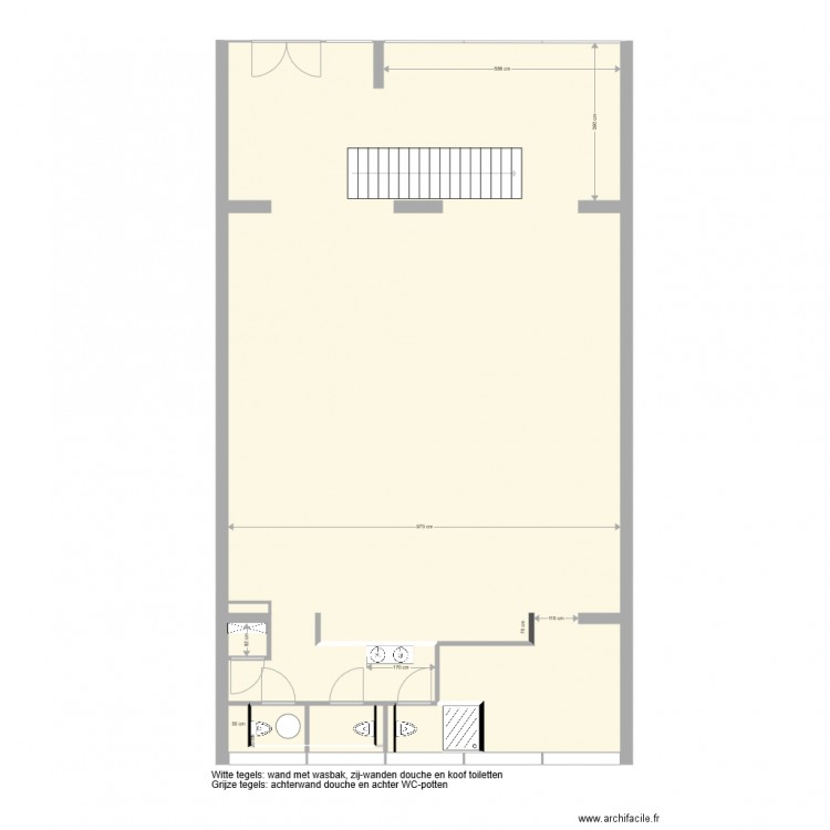 94B GF tegels. Plan de 0 pièce et 0 m2