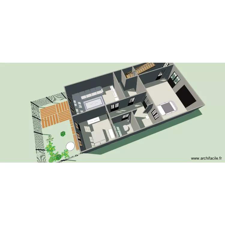 siidi chahmi. Plan de 7 et 98 m² siidi chahmi. Plan de 7 et 98 m²
