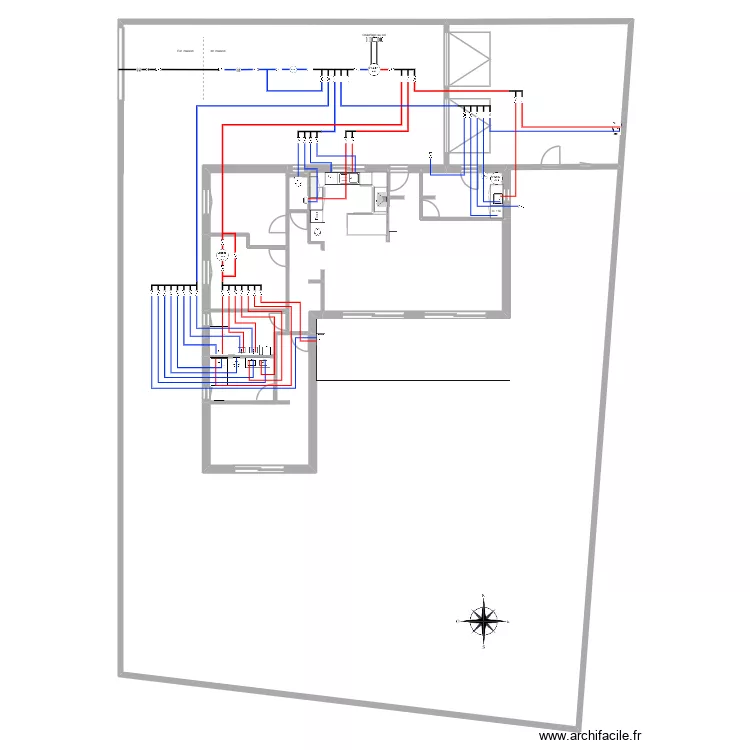 Plomberie 2. Plan de 11 et 732 m² Plomberie 2. Plan de 11 et 732 m²