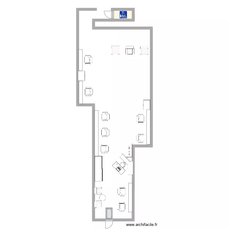 MAMOUR. Plan de 1  et 2 m²