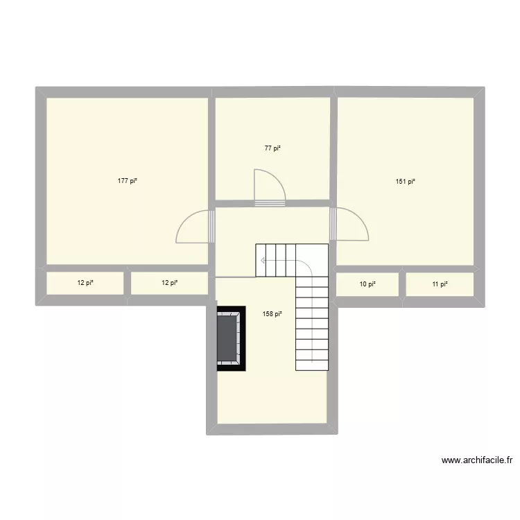 FG-61B. Plan de 8 et 57 m² FG-61B. Plan de 8 et 57 m²