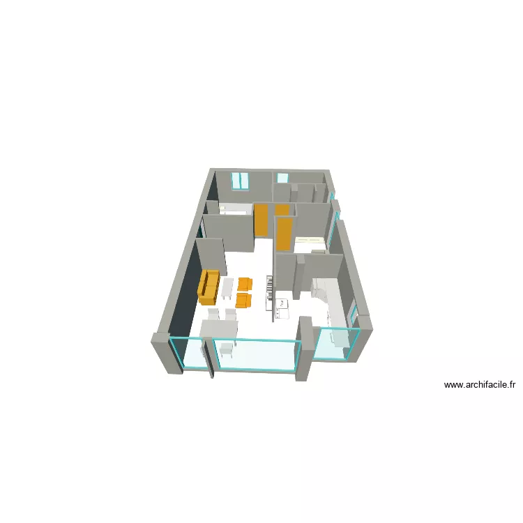 ARONA CL V5. Plan de 1 et 17 m² ARONA CL V5. Plan de 1 et 17 m²