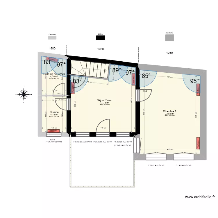 ML24018311 - GRANGE Raymond - Plan existant. Plan de 
