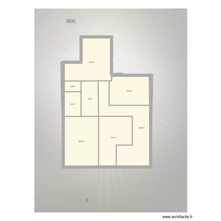 DELAMARCHE. Plan de 24 et 357 m² DELAMARCHE. Plan de 24 et 357 m²