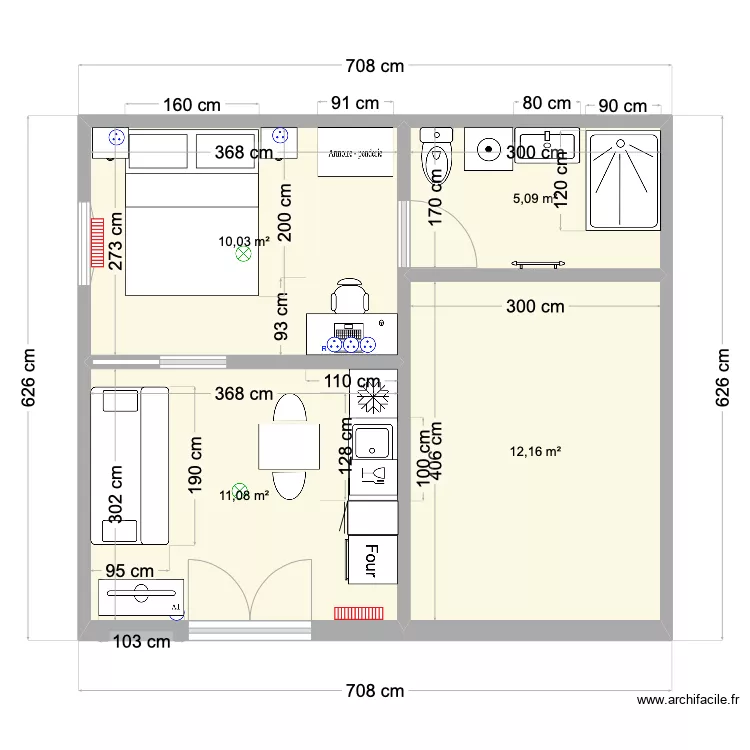 STUDIO. Plan de STUDIO. Plan de