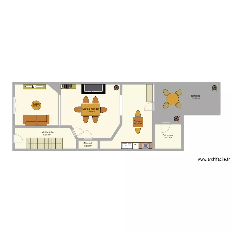 RDC Molinvaux. Plan de 