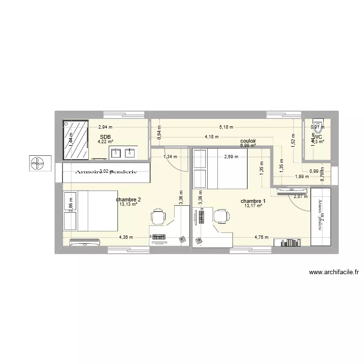 PLAN ETAGE Sept 25. Plan de 