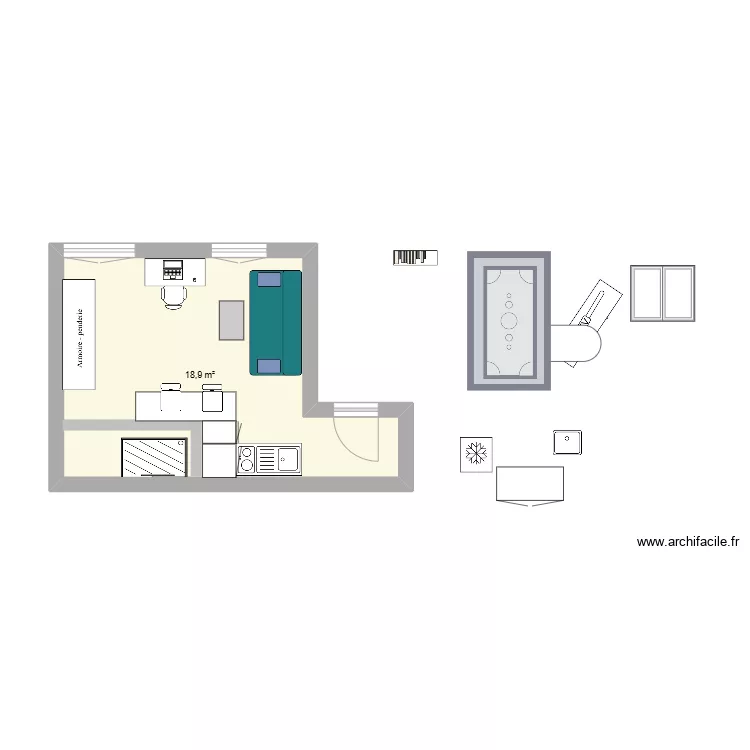 corbeil. Plan de 