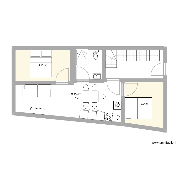 Azille. Plan de 0 pièce et 0 m2