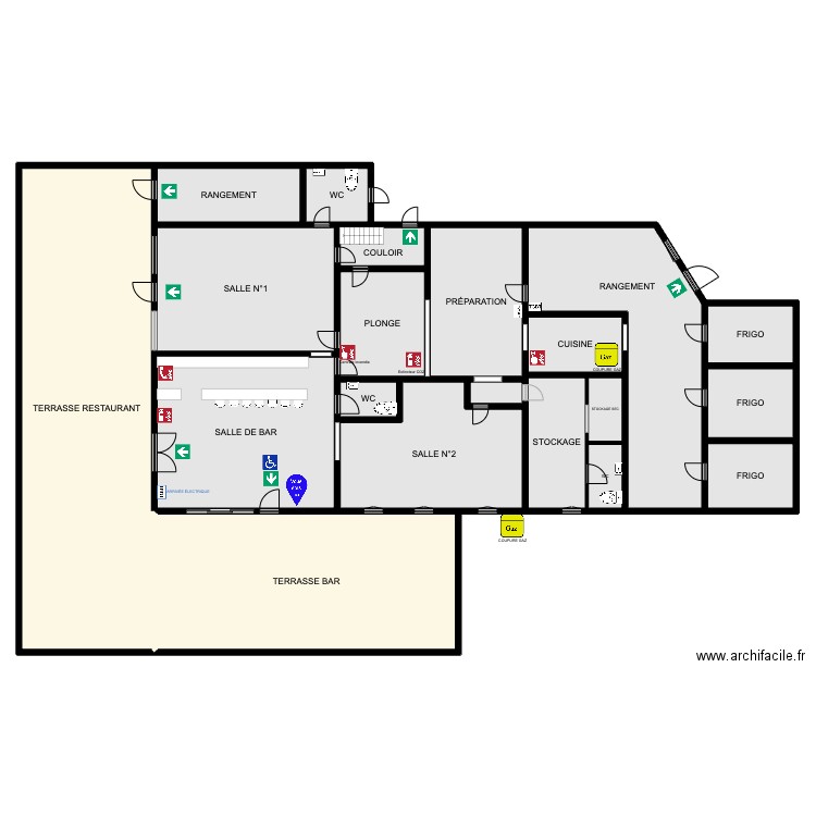 LE SAINT GERMAIN 2. Plan de 20 pièces et 735 m2