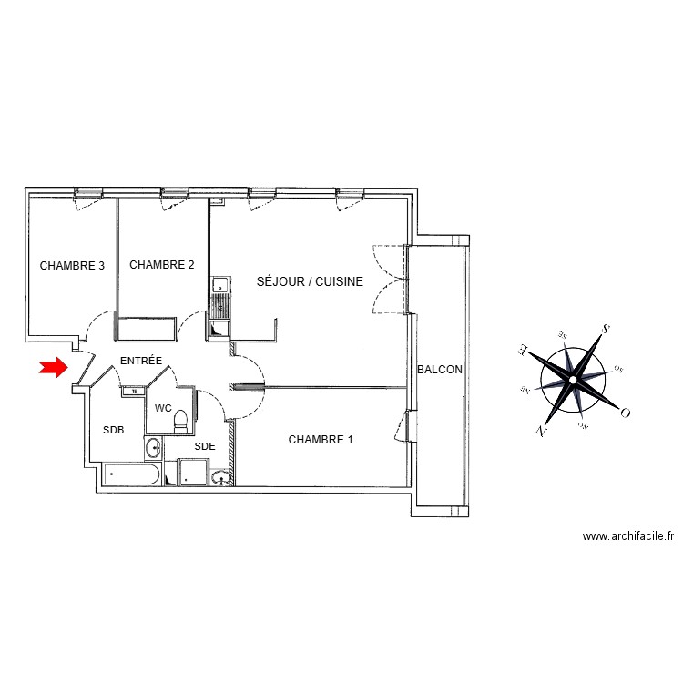 BI 32414. Plan de 0 pièce et 0 m2