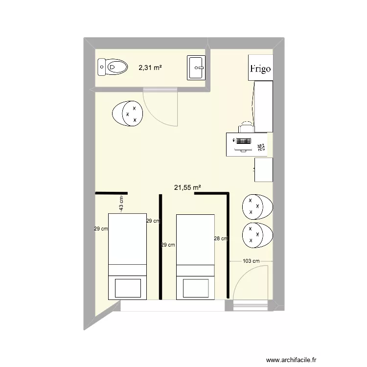 local caro 2. Plan de local caro 2. Plan de