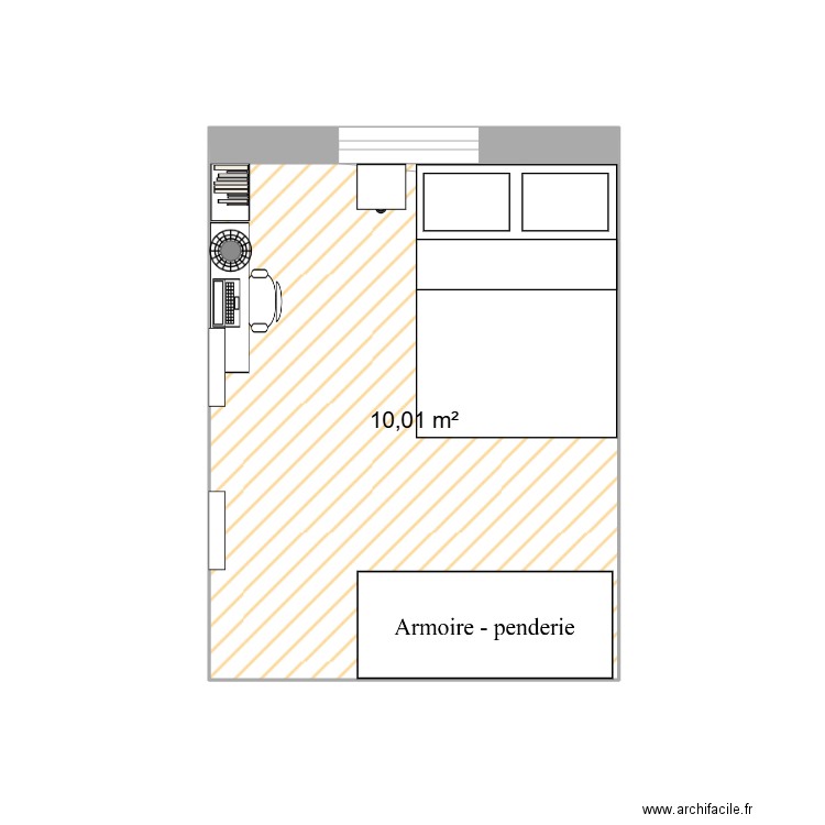 chambre liam. Plan de 0 pièce et 0 m2
