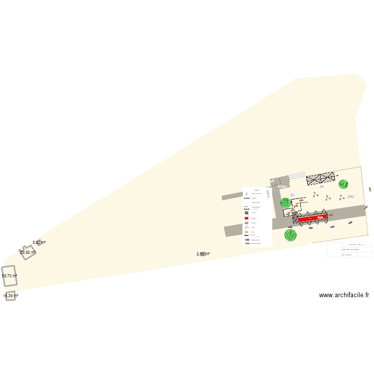RAP25 - PARC WATERMAEL. Plan de 5 pièces et 112 m2