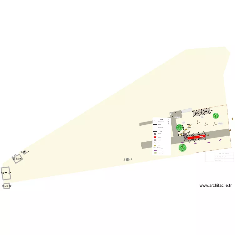 RAP25 - PARC WATERMAEL. Plan de 