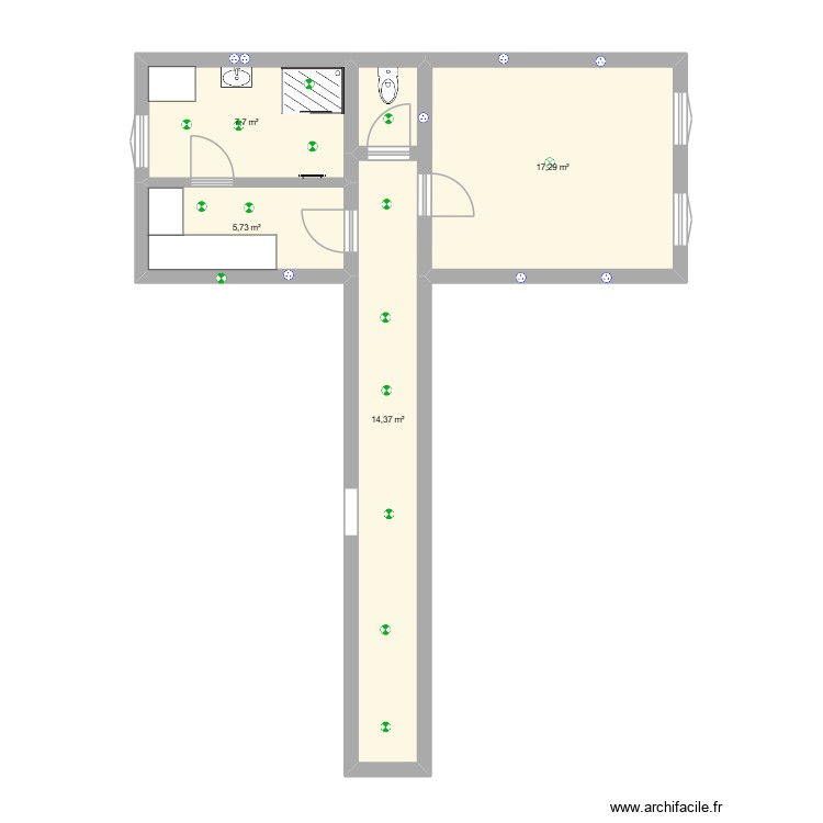 plan 2 eglise. Plan de 0 pièce et 0 m2
