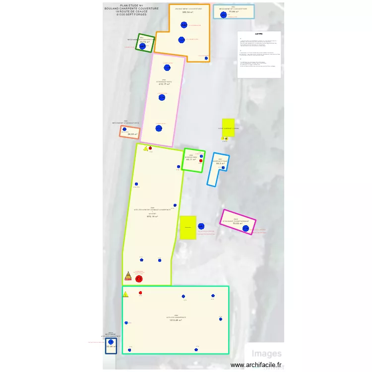 BOULAND CHARPENTE. Plan de 