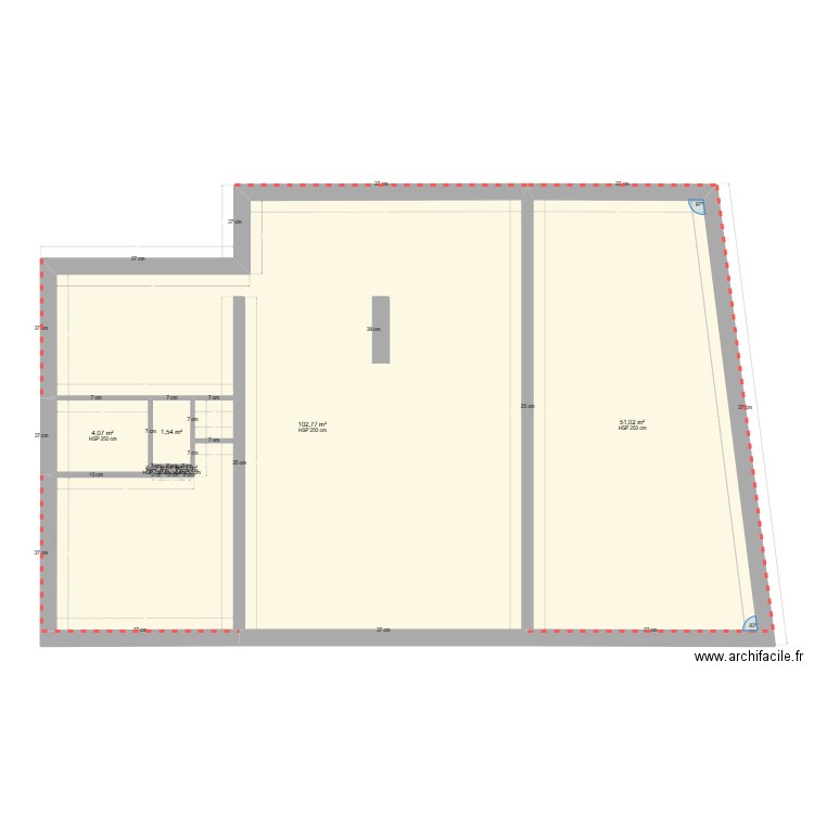 vrigny 4. Plan de 7 pièces et 160 m2