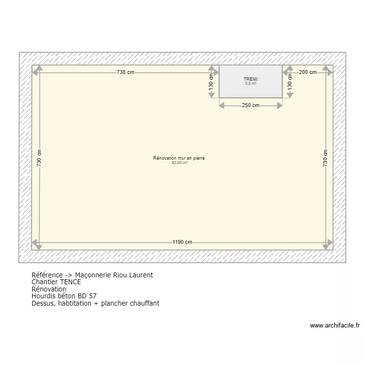 riou laurent . Plan de 